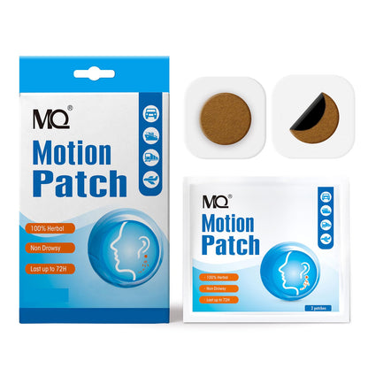 MQ Motion Sickness Patch – 60 Count, Fast-Acting Travel Patches