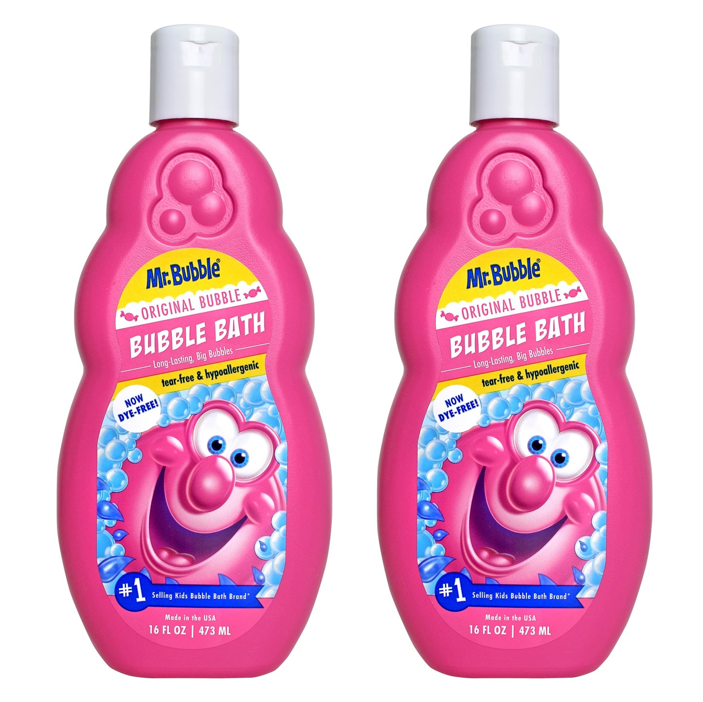 Mr. Bubble Original Bubble Bath - Hypoallergenic & Tear-Free (2 x 16 oz)
