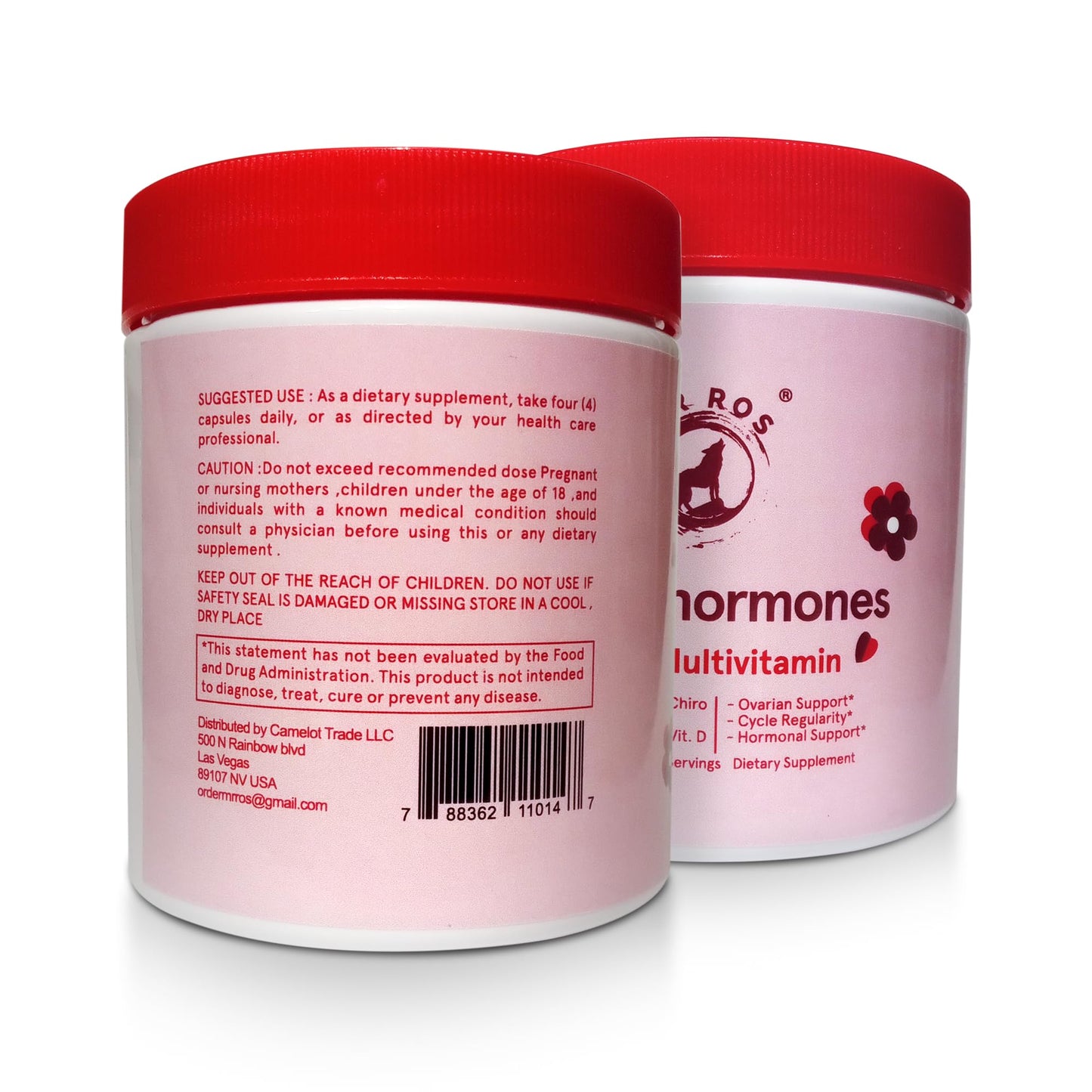 Mr Ros Happy Hormones PCOS Multivitamin for Women | Myo & D-Chiro Inositol 40:1