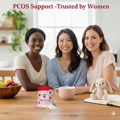 Mr Ros Happy Hormones PCOS Multivitamin for Women | Myo & D-Chiro Inositol 40:1