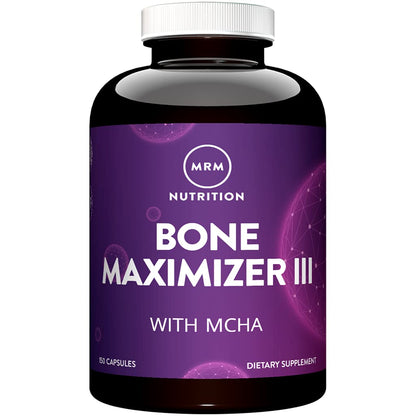MRM Bone Maximizer III: MCHA + Vitamin D3 & K2 | High-Potency Bone Health | 50 Servings