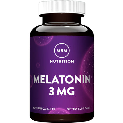 MRM Melatonin 3mg, 0.10 Pound - Sleep Support