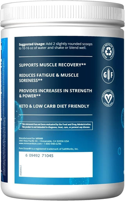 MRM Nutrition Reload BCAA+G Island Fusion – 26 Servings | Post-Workout Recovery & Keto Friendly