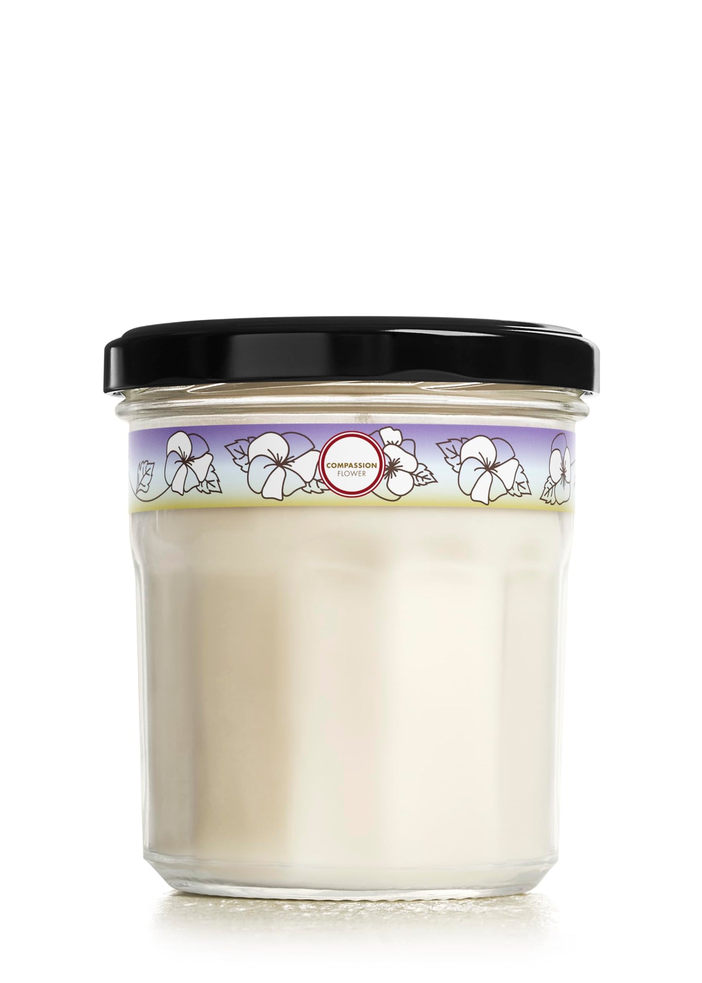 MRS. MEYER'S CLEAN DAY Compassion Flower Candle – Large 7.2 oz, Soy & Vegetable Wax