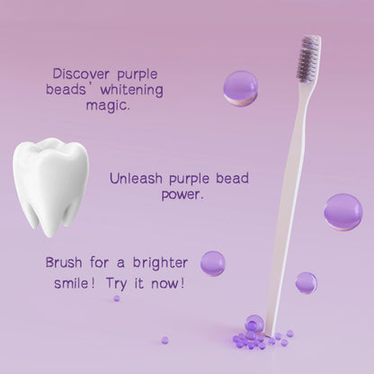 MSDRWIKEY Popping 7-Pro Whitening Toothpaste | Deep Whitening, 7 Probiotics & Fluoride-Free