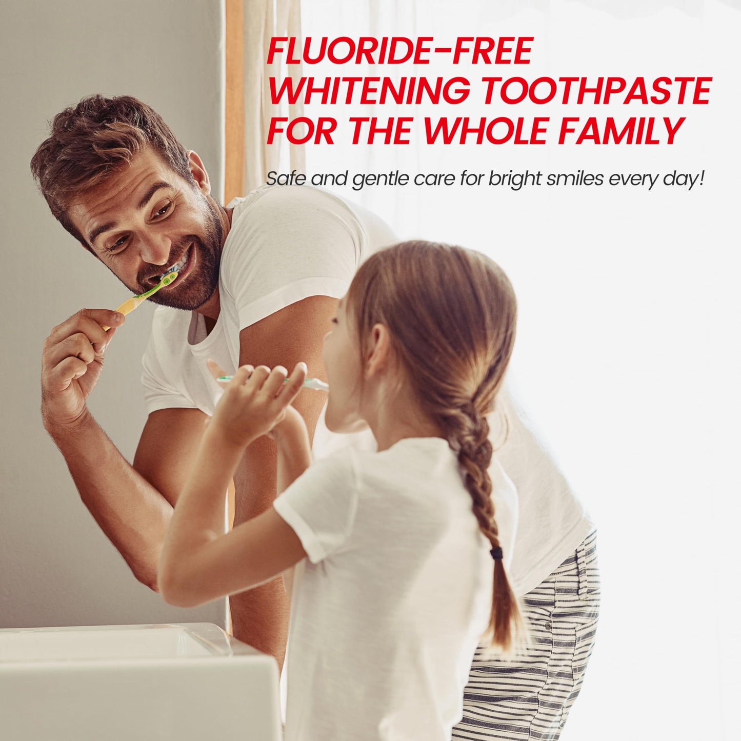 MSDRWIKEY SP-6 Probiotic Whitening Toothpaste – 6 Probiotics, Fluoride-Free