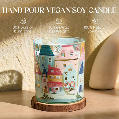 M&SENSE Island Weekend Candles – 10.2 oz Soy Wax, Non-Toxic, 60-Hour Burn