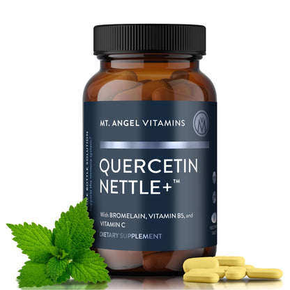 Mt. Angel Quercetin Nettle+ 60 Tablets — Allergy & Sinus Support