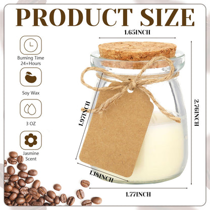 Espresso Martini Scented Candles – 50 Pack Wedding & Bridal Shower Favors