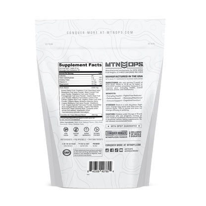 MTN OPS Super Reds Daily Health & Antioxidant Drink Powder – 30 On-The-Go Packs