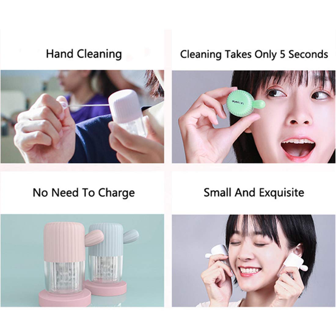 MUDOR Portable Contact Lens Cleaner Machine – Rhine Green