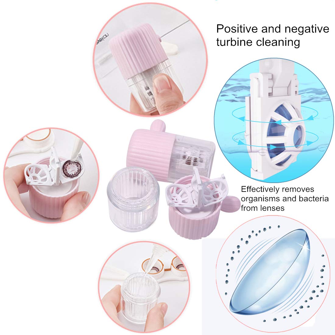 MUDOR Portable Contact Lens Cleaner Machine – Rhine Green