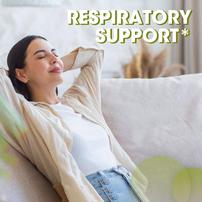 Mullein Drops for Lungs – Herbal Respiratory Support with Mullein, Marshmallow, Perilla & Astragalus, 2 fl oz | Vegan