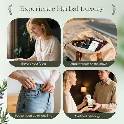 Mullein Herbal Diffuser Pen – ULTRA-LONG 10,000 Uses | All-Natural