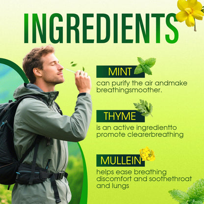 Mullein Diffuser Pen | Pure Breath Botanicals with Thyme & Mint - 600 Uses