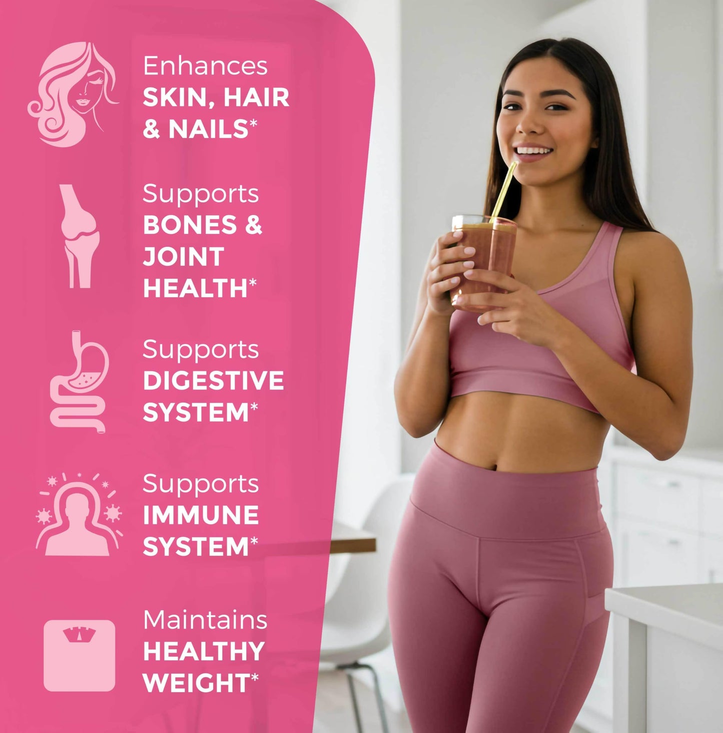Multi Collagen Protein Powder – Types I–X, 99% Absorption, Unflavored