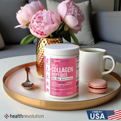 Multi Collagen Protein Powder – Types I–X, 99% Absorption, Unflavored