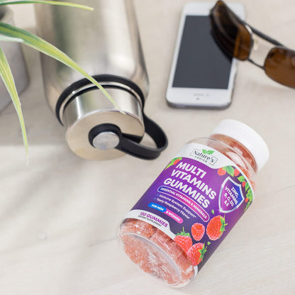 Multivitamin Gummies for Adults – Immune Support, Vitamins A C D E B12, 120 Gummies