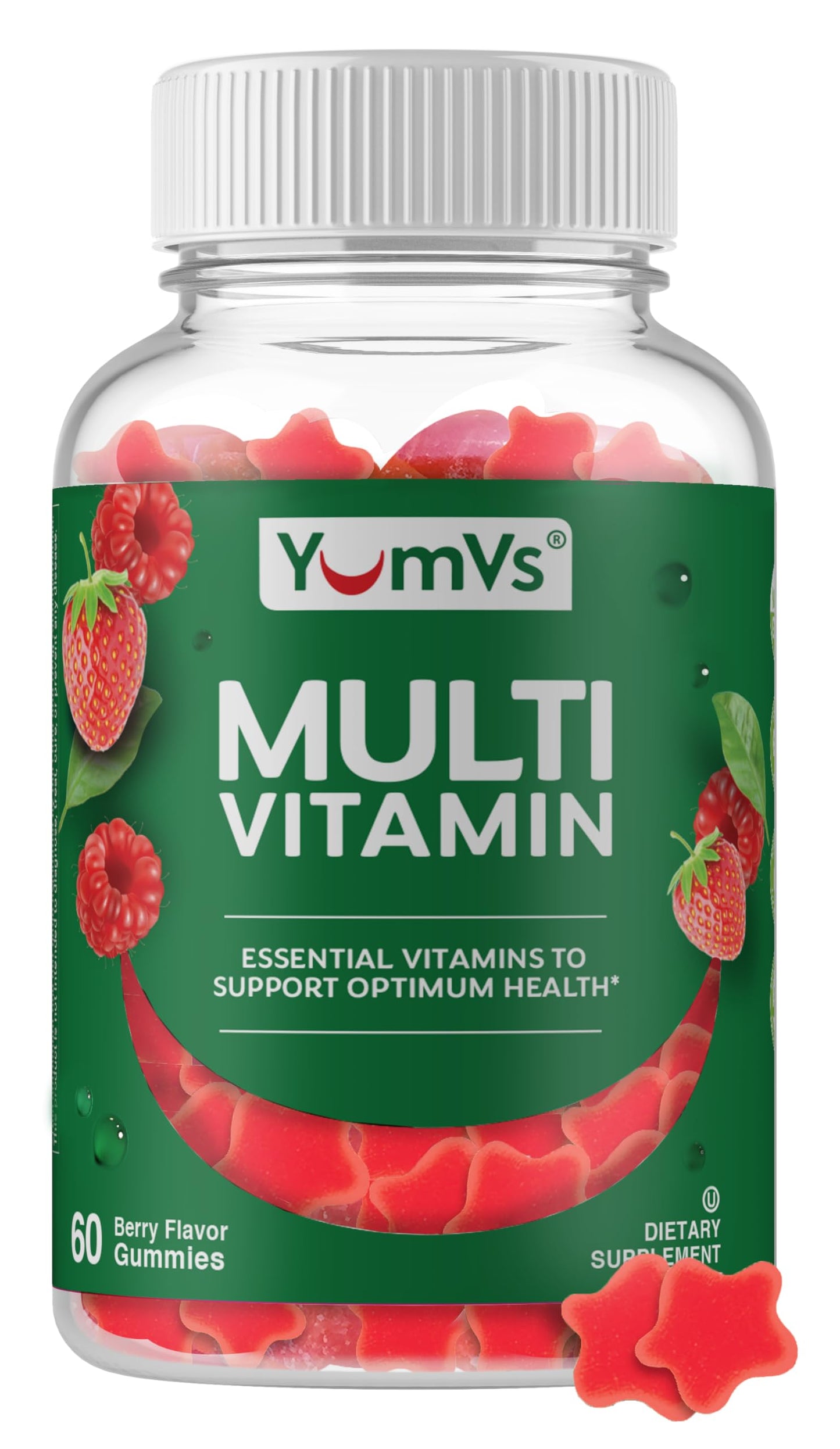 Multivitamin Gummies for Adults – Immune Support | Ault Multi VIT Vitamin with A, C, D, E, B6, B12 & Zinc - 60 Gummies