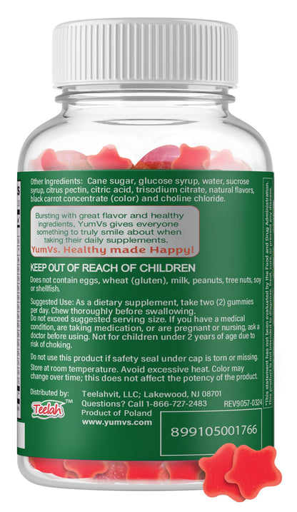Multivitamin Gummies for Adults – Immune Support | Ault Multi VIT Vitamin with A, C, D, E, B6, B12 & Zinc - 60 Gummies