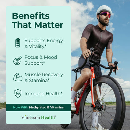 Multivitamin for Men – Methylated Mens Multivitamins & Multiminerals Capsules | High Potency, Bioavailable Vitamins
