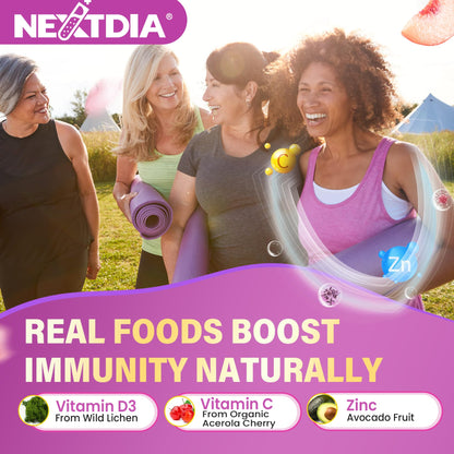 Multivitamin for Women 50+ Gummies – Vegan, Sugar Free, Omega-3, D3 K2, CoQ10