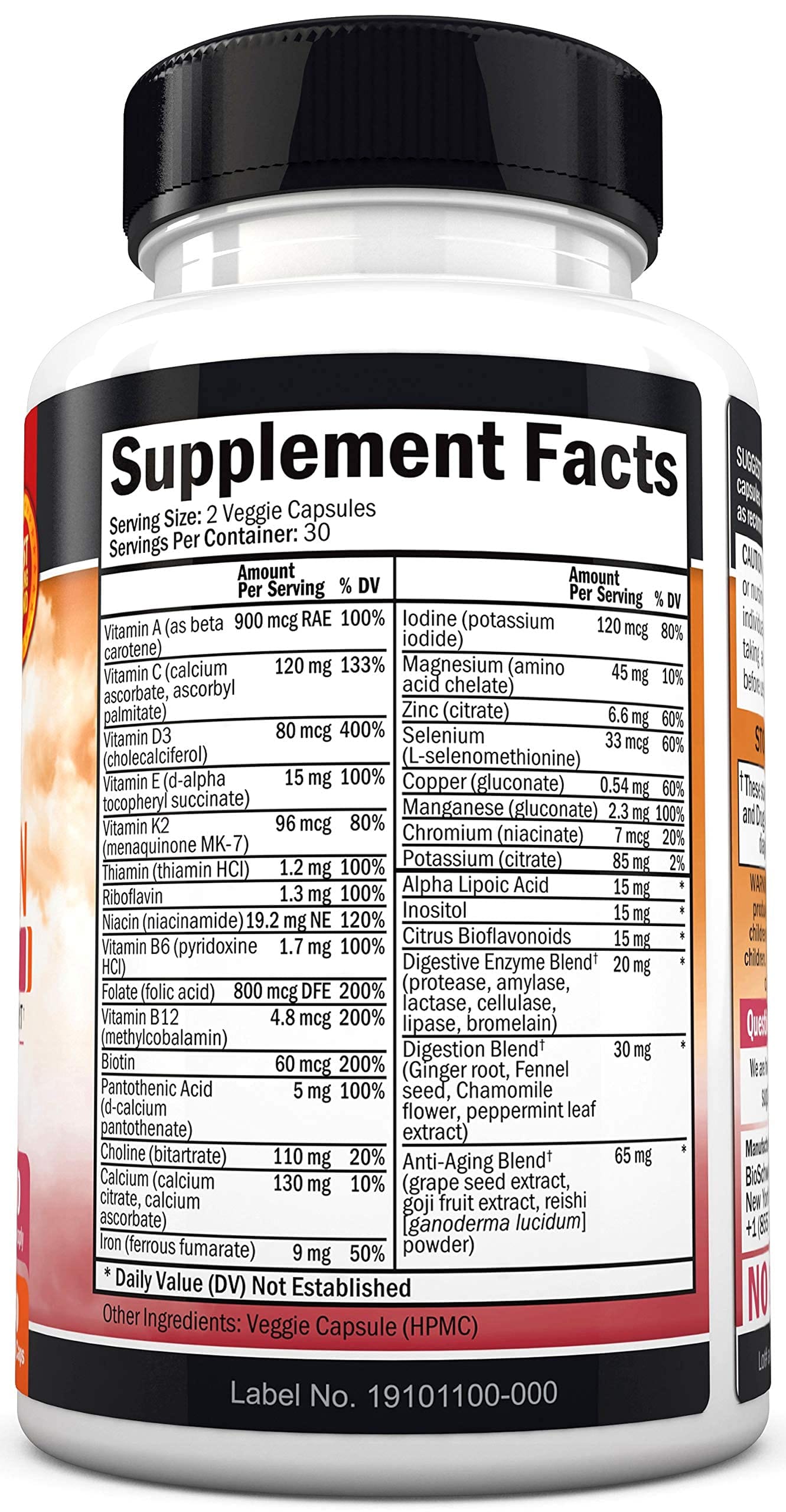 Women's Multivitamin with Vitamin D3 - Immunity & Joint Support - 60 Ct