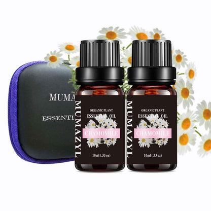 MUMAZYL Chamomile Essential Oil Set | Organic Pure Grade, 2x10ml