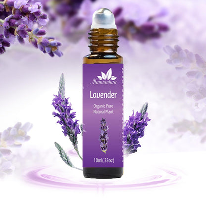 Lavender Essential Oil Roll On – Mumianhua 0.33oz | Therapeutic Aromatherapy