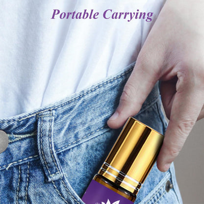 Lavender Essential Oil Roll On – Mumianhua 0.33oz | Therapeutic Aromatherapy