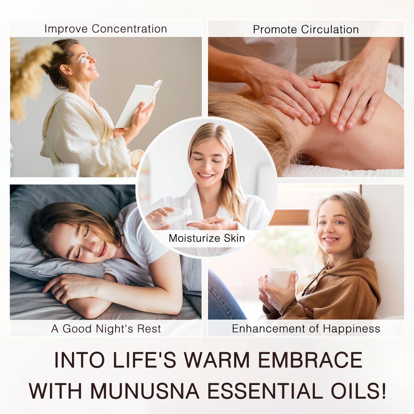 MUNUSNA Vanilla Essential Oil – 100% Natural & Pure (100ml) for Skin Care & Aromatherapy