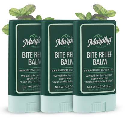 Murphy’s Naturals Insect Bite Relief Balm Stick – Travel 3-Pack