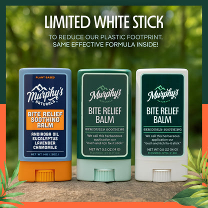 Murphy’s Naturals Insect Bite Relief Balm Stick – Travel 3-Pack