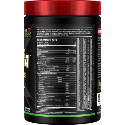 ALLMAX MUSCLEAA Xtreme Lime Margarita – 532 g Powder | EAAs, BCAAs & Hydration • Up to 30 Servings