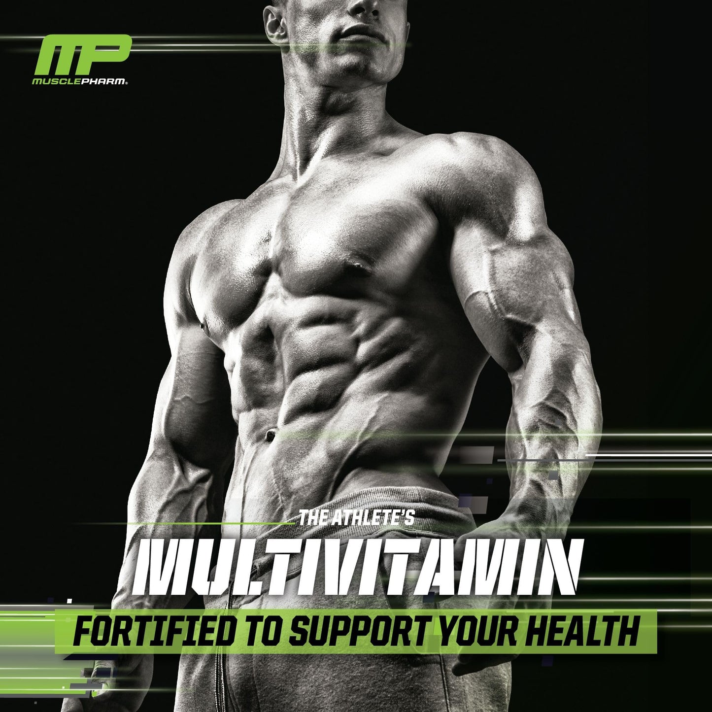 MusclePharm Essentials Multi-V+ Athlete's Multivitamin | Energy, Immunity & Recovery