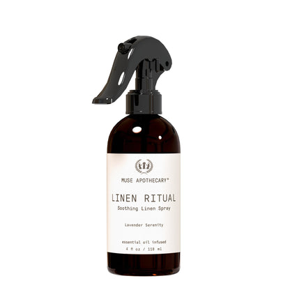 Muse Apothecary Linen Ritual – Lavender Linen Spray for Bedding