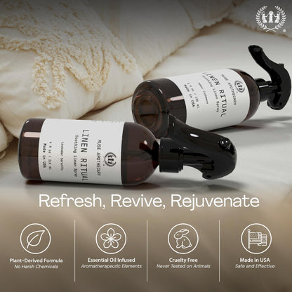 Muse Apothecary Linen Ritual Linen Spray – Lavender Serenity