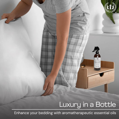 Muse Apothecary Linen Ritual - Aromatic Lavender Linen Spray for Bedding & Laundry