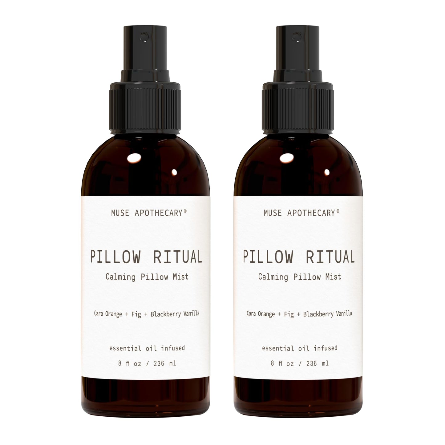 Muse Apothecary Pillow Ritual - Aromatic Pillow Mist & Linen Spray (8 oz) – Cara Orange + Fig + Blackberry Vanilla