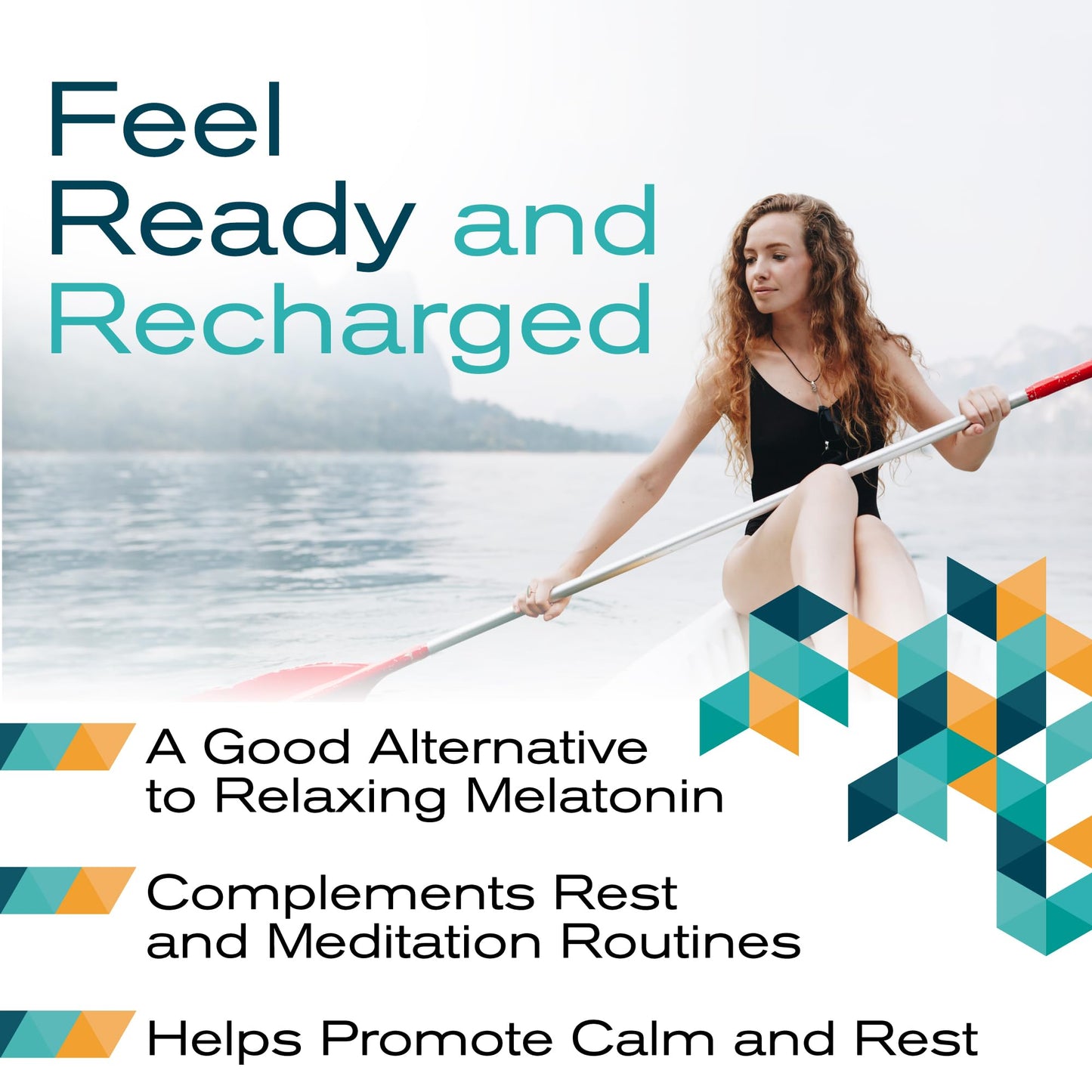 Musebeam Apigenin Supplement for Rest and Relaxation Support - 50mg Apigenin per Capsule with Magnesium Glycinate 275mg, L-Theanine 100mg, GABA 100mg - 98% Ultra-High Purity