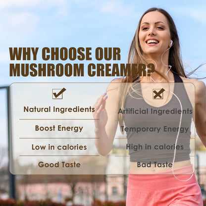 Mushroom Coconut Creamer - 5 Mushrooms & Ceylon Cinnamon | 6.35oz