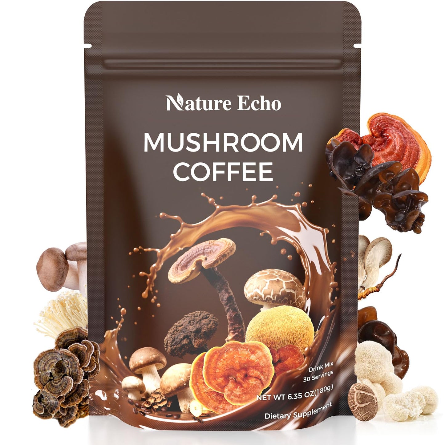 Mushroom Coffee 11 in 1 with Ashwagandha – Focus, Energy & Immunity Support