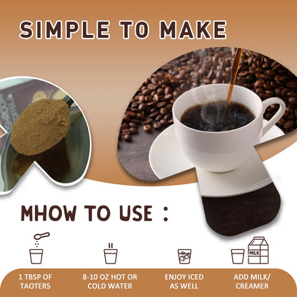 Mushroom Coffee with Cordyceps, Reishi & Lion's Mane – 45 Servings