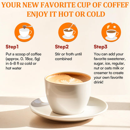 Organic Mushroom Coffee — 11 Superfood Mushrooms (Lion’s Mane, Reishi, Chaga) 5.3oz