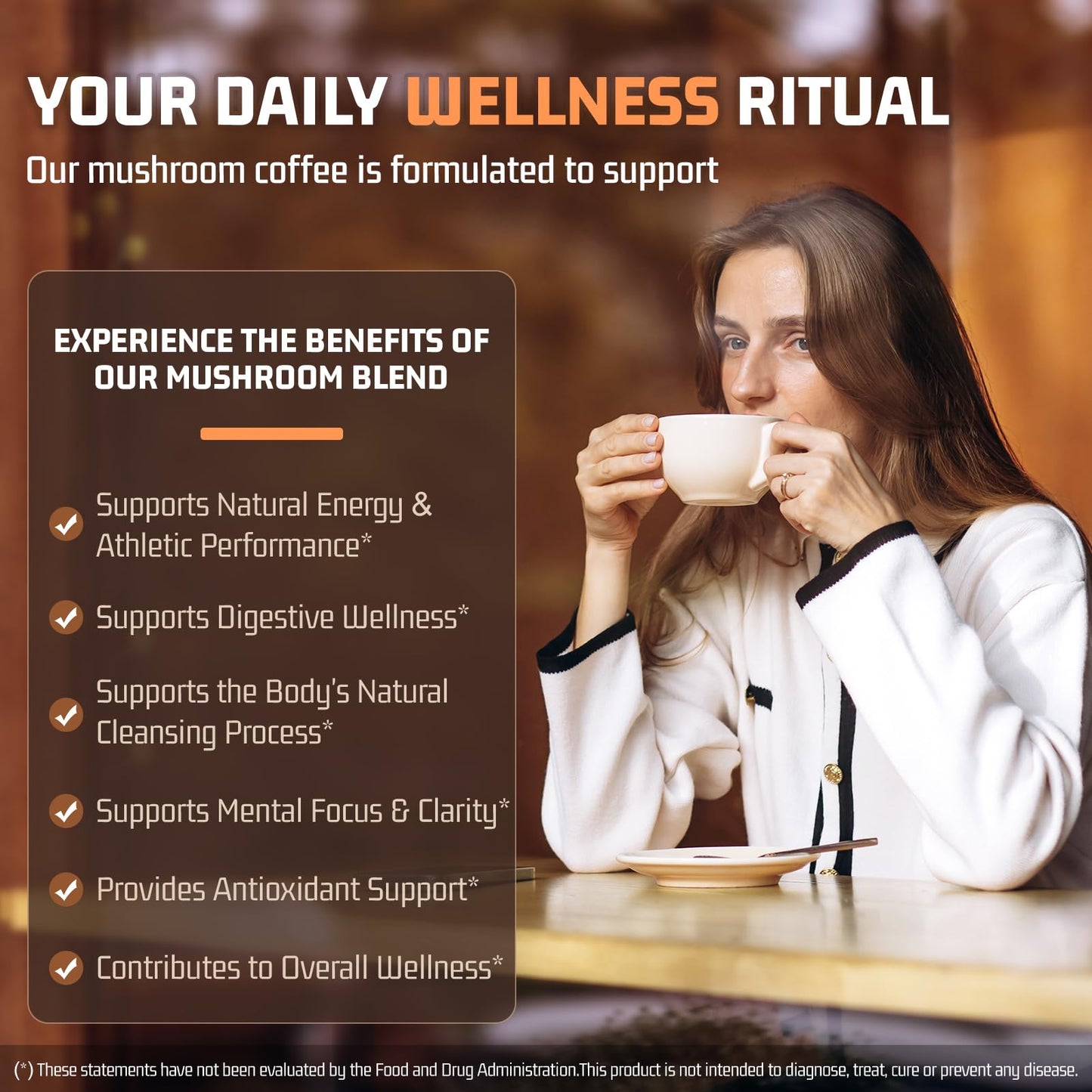 Mushroom Coffee 11 in 1 with Ashwagandha – Focus, Energy & Immunity Support
