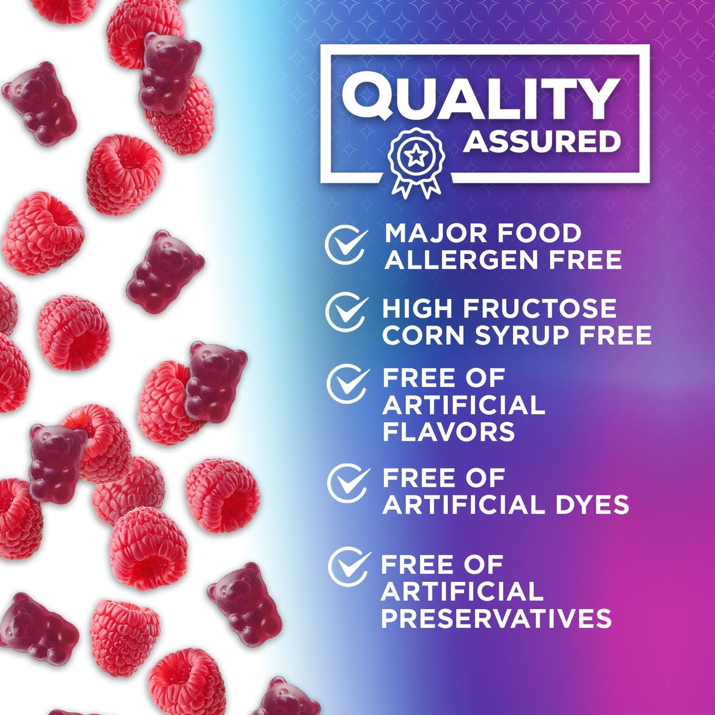 Mushroom Gummies: 12-Mushroom Complex for Immune Support & Nootropics - 60 Gummies