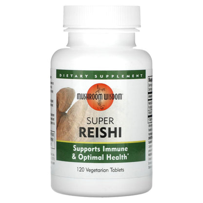 Mushroom Wisdom Super Extract Reishi, 120 Count