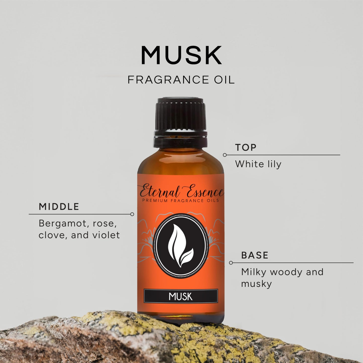 Musk Premium Grade Fragrance Oil - Scented Oil - 30ml | Eternal Essence