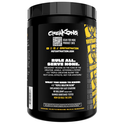 Mutant Creakong 300G – Pure Creatine Blend from World’s Leading Sources