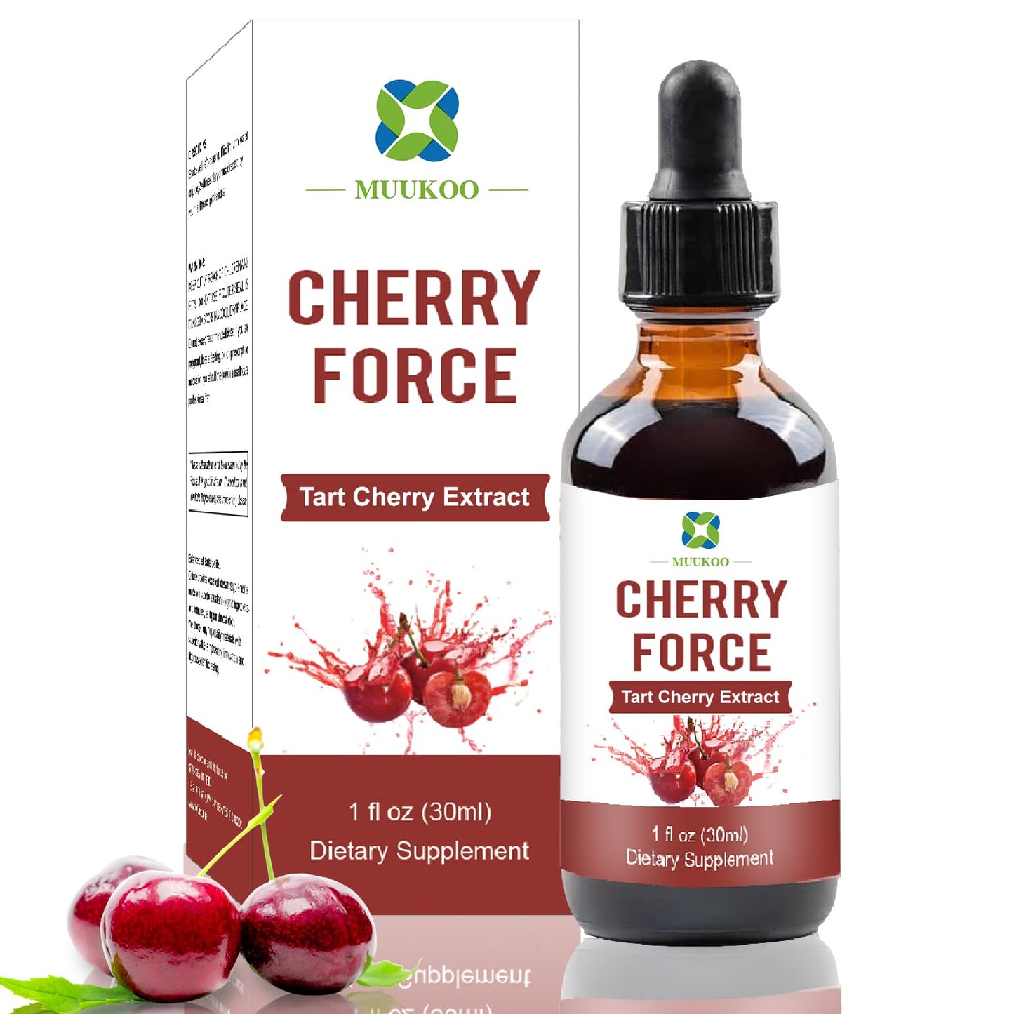 MuuKoo Cherry Force — Tart Cherry Extract with Phytonutrients